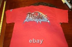 Vintage Kingdom Hearts Video Game T Shirt 2002 Nightmare before Christmas Large