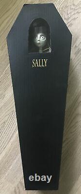 Vintage Nightmare Before Christmas JUN Planning Sally Doll Black Coffin New 90s