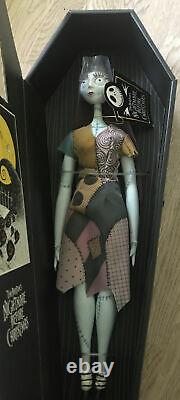 Vintage Nightmare Before Christmas JUN Planning Sally Doll Black Coffin New 90s