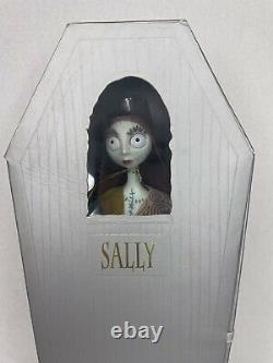Vintage Nightmare Before Christmas JUN Planning Sally Doll Gray Coffin New 90s
