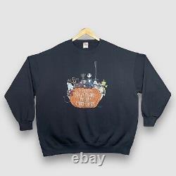 Vintage Tim Burton's Nightmare Before Christmas Disney Sweatshirt Size 3XL