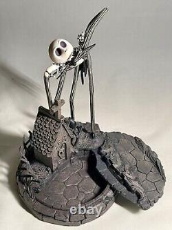 Walt Disney Gallery Nightmare Before Christmas Jack Skellington Figurine withZero