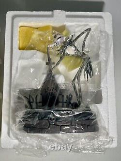 Walt Disney Gallery Nightmare Before Christmas Jack Skellington Figurine withZero