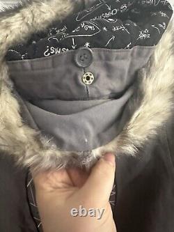 Y2K Emo goth Disney Nightmare Before Christmas bomber Jacket